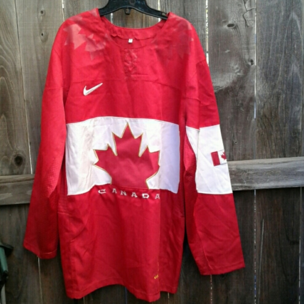 NIKE TEAM CANADA 2014 OLYMPIC REPLICA JERSEY - Picture 10 of 10